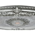 thumbnail image 3 of AFD Antique Silver Petite Oval Ceiling Medallion, 3 of 5