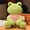 Frog + Letter Sweater + Backpack, variant on Toys Plush Velvet Frog Stuffed Animal for Green frog plush toy、cute frog stuffed animal Suitable as a birthday gift 9 in