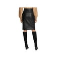thumbnail image 2 of 1.State Womens Faux Leather Seamed Pencil Skirt, 2 of 2