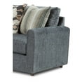 thumbnail image 6 of Southern Home Furnishings Argo Ash Transitional Polyester Sectional in Gray, 6 of 10