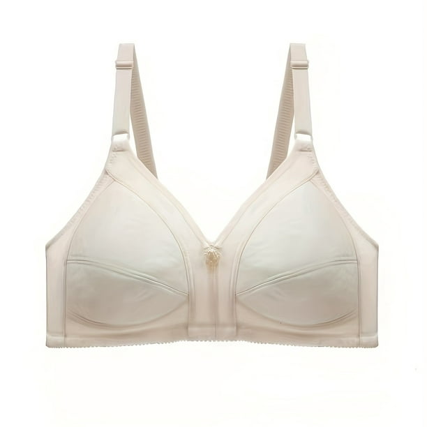Seamless Wireless Bra Comfy & Breathable Thin Cup Bra Women's Lingerie &  Underwear 