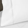 thumbnail image 5 of Superior Egyptian Cotton Solid Pillowcase Set, King, White, 5 of 5