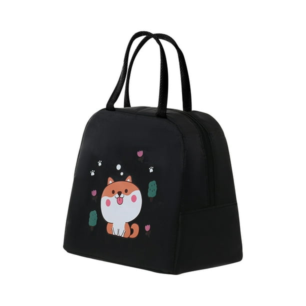 Fiudx Bolsa para Almuerzo, Diseño de Dibujos Animados, Aislamiento Duradero, Gran Capacidad, Almacenamiento Versátil, Ideal para El Trabajo, La Escuela, Viajes y Picnic, Tamaño 24 X 16 X 34 Cm.