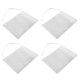 thumbnail image 2 of 400 Pcs Disposable Tea Filter Bags Empty Cotton Drawstring Seal Filter Tea Bags for Loose Leaf Teal, 2 of 5