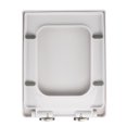 thumbnail image 6 of CreativeArrowy Toilet Seats Close PP Material Multifunction 2021 New Elongated Square Shape Bathroom Accessories Durable Heavy Duty, 6 of 20