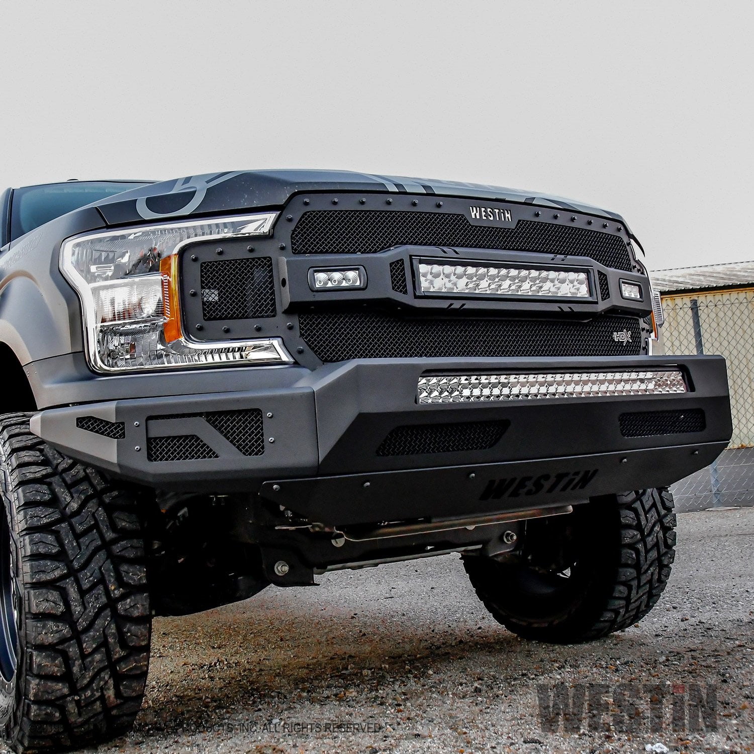Westin Automotive - 58-41065 - 18-20 F150 TEXTURED BLACK PRO-MOD FRONT BUMPER - 707742092521 Fits select: 2019 FORD F150 SUPERCREW, 2018 FORD F150