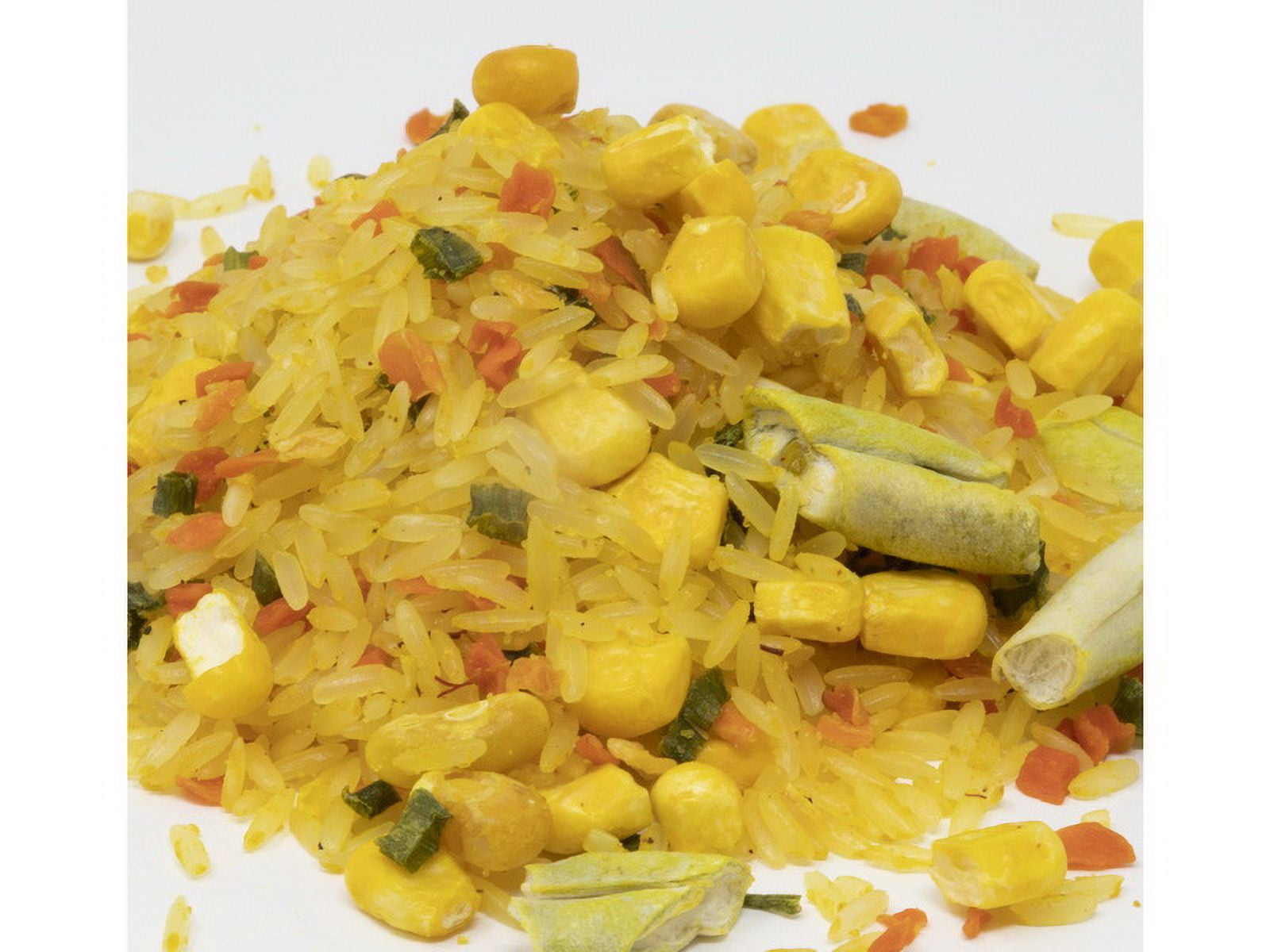 (Price/Case)Bulk Foods Garden Vegetable Yellow Rice Blend 3/5lb, 405800