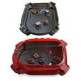 thumbnail image 3 of Large-Size Enhanced Competitive Spinning Top Arena with Red Blister Cover & Black Base - 44x35x8cm, Specially Designed Recessed Spinning Top Zone for Multiplayer Battles, No Packaging, Expanded Play, 3 of 5