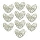 thumbnail image 5 of 10 bolas de mimbre con forma de corazón para decorar jarrones y adornos navideños. Blanco, 5 of 9