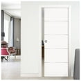 thumbnail image 5 of Pocket Sliding White Door 36x80 with Strips, 5 of 5