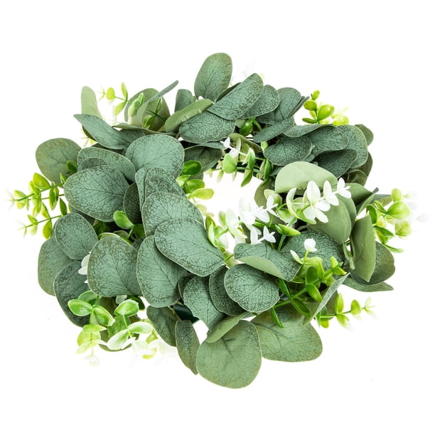 Greenadscape Guirnalda Decorativa De Hojas Simuladas Para Puerta Con Material Resistente Y Acabado Detallado