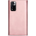 thumbnail image 2 of Wallet Case for Xiaomi Redmi Note 11 4G, Shoulder Crossbody Purse Handbag Neck Strap Lanyard Cover with ID Card Holder Phone Case for Xiaomi Redmi Note 11s 4G/Redmi Note 11 4g XK Rose Gold, 2 of 18