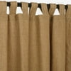Sunbrella Linen Sesame Outdoor Curtain with Tabs 50 in. x 84 in.