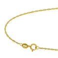 thumbnail image 4 of JewelStop 14k Solid Yellow Gold 1.7 mm Singapore Chain Necklace, Spring Ring Clasp-20 Inches, 2.6gr., 4 of 6