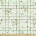 thumbnail image 2 of Ambesonne Floral Fabric by the Yard Upholstery, Ornamental Spring Bouquets, 1 Yard, Multicolor, 2 of 5