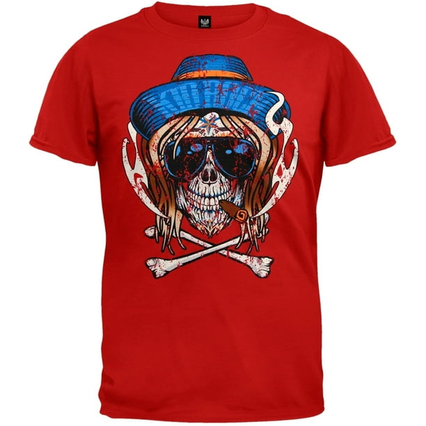 Kid Rock Kid Rock Sk8 Skull Soft TShirt