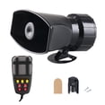 thumbnail image 1 of HORNA DE ALARMA del AUTOMÓVIL, HORN DE ALARMA de Advertencia de AUTOMÓVIL DE TRANSPORTE FÁCIL DE TRANSPORTE CON MICRÓFONO PARA CAMIÓN DE 12 V, 1 of 8