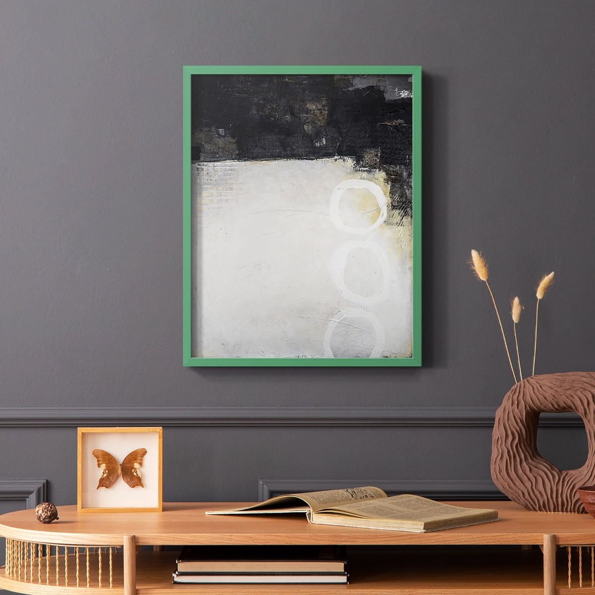 Below the Surface in Paper Solid Wood 8 x 10 Framed Print