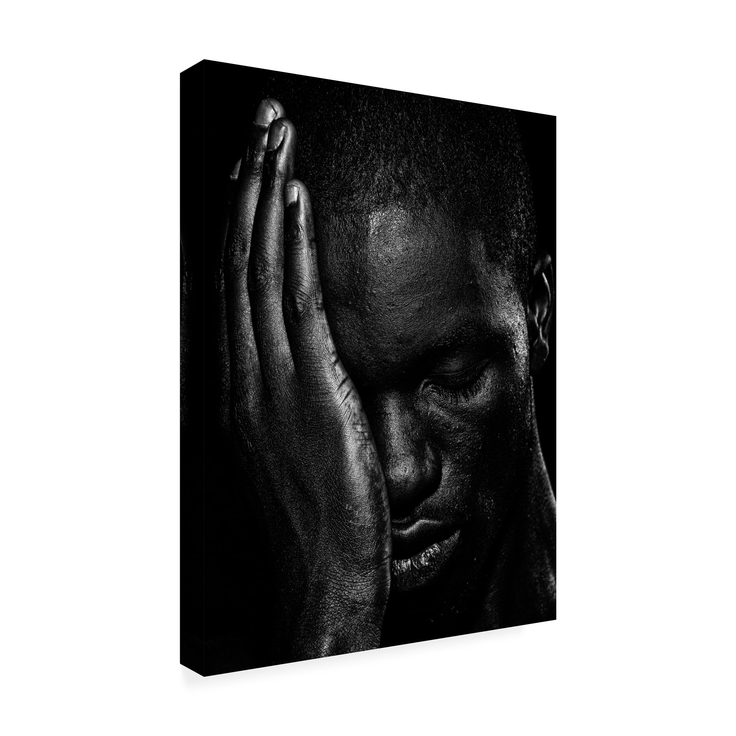 Mario Lotzin 'Why Go' Canvas Art