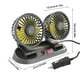 thumbnail image 5 of Scienceny Ventilador para salpicadero de coche, 2 velocidades, doble cabezal, dispositivo de refrigeración de aire Interior para coche, autoadhesivo de Automoción decorativa y accesorios 12V Scienceny VI015509-02, 5 of 6