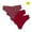 Wine1, variant on Timegard 3pc Thong for Women Plus Size Low Waist Comfy Panties Lightweight Briefs Breathable Underwear