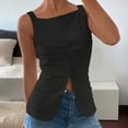 thumbnail image 3 of Neewe Womens Loose Fit Casual Flowy Tank Tops Trendy Sleeveless Summer Tops Clothes Spring Outfits 2026-Black S, 3 of 6