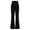 C558 Black, variant on Gbsyewxs Pants For Women Solid Color High Waist Flared Business Casual Pants For Women Black