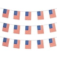 thumbnail image 1 of 2 paquetes de 60 unidades en total de bandera estadounidense, bandera del Día de la Independencia, exterior, para eventos patrióticos, deportes, decoraciones de bares, 1 of 6