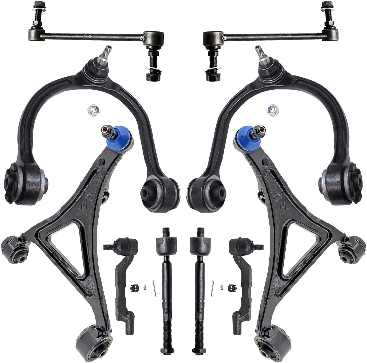 Detroit Axle - RWD Front End Kit For 05-10 Chrysler 300, 06-10 Dodge Charger, 05-08