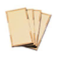 24 Pack 2 in x 4.25 in Gold Coated Filter Plate Gold/10 Polycarbonate