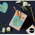 thumbnail image 6 of Inkdotpot Real Gold Foil Merry Christmas Tag Favor Hang Paper Tag 100 Pieces, 6 of 8