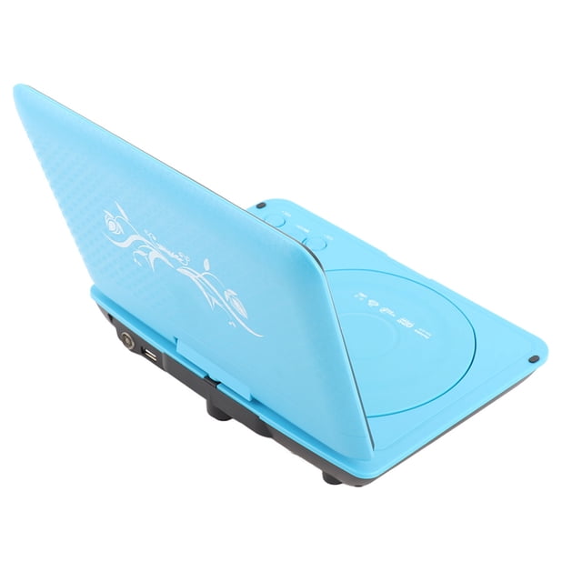 Reproductor De DVD, Multifuncional Portátil Conveniente Reproductor De DVD Móvil Batería De Gran Capacidad Giratoria Para Exteriores Para Coche
