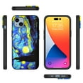 thumbnail image 2 of CoverON Art Design For Apple iPhone 15 Plus Phone Case, Flexible Rubber Slim TPU Cover, Starry Night, 2 of 7