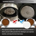 thumbnail image 4 of NEOUZA Coffee Paper Filter Round for Espresso Machine Portafilter Moka Pot 100pcs Unbleached Disposable Puck Screen (53mm), 4 of 7