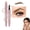 #01, variant on 4-Tip Eyebrow Pen Fork Tip Microblading Design Waterproof Long Lasting 3D Fine Stroke Natural Brow Makeup.(#01)
