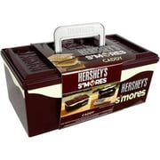 Mr. Bar-B-Q Hersheys Smores Caddy, Portable Plastic Food Storage Container for Camping and Snacks