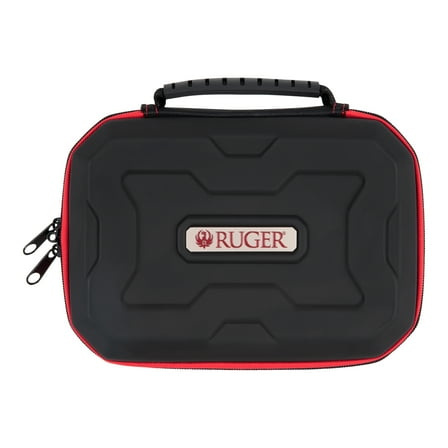 Ruger Phoenix Lockable Hardshell Handgun Case, Fits 9” Pistols, Black