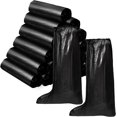 thumbnail image 1 of 120 Pcs Disposable Shoe Covers Disposable Non Slip Plastic Boot Covers Long Waterproof Shoes Covers Safety Boot Shoe Covers 21.6 Inch Tall Shoe Coverings for Men Women Rainy Day Use, 1 of 5