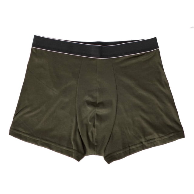 Bóxer Simply Basic para Hombre, Militar Talla CH Verde Talla CH