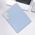 thumbnail image 4 of A4 3 Ring Binder Clear View Presentation Folder, Light Blue Binder with Pockets, 12.60 x 9.80 in, 4 of 8