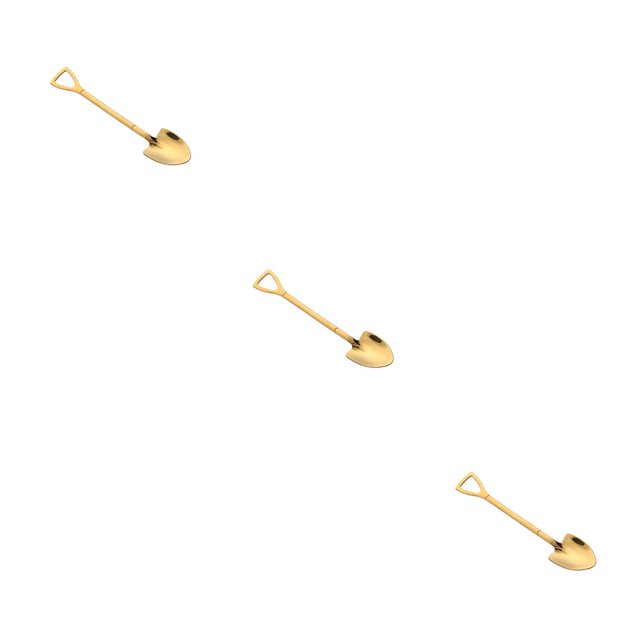 sweethay Cuchara reutilizable a prueba de óxido para helado, cuchara para postre, cuchara para sandía, cuchara colgante de acero inoxidable Type1 NO1