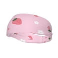 thumbnail image 2 of Uemuo Floral Strawberr Printed Sports Headbands for Men Women,Moisture Wicking Workout Headband, Sweatband Headbands,Non-slip Workout Gym Yoga Headband, 2 of 9