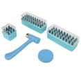 thumbnail image 4 of Metal Stamping Kit Alphabet Number Punch Stamping Making Kit Leather Stamps Kit Jewelry Working Blanks Tools, 4 of 14