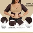 thumbnail image 2 of MANIFIQUE Women's Plus Size Shapewear Tops Post Surgery Compression Sleeve for Arm Shaper, 2 of 6