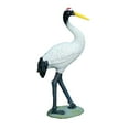 thumbnail image 5 of Outdoor Garden Statue Miniature Sculptures Crane Novelty Free Standing Bird Statues Decoy for Tabletop Lawn Home Swimming Pool Decoration 25cm, 5 of 9