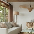 thumbnail image 6 of Arturesthome Japanese Handwoven Large Rattan Pendant Light Living Room Chandelier Lobby lighting, 6 of 6