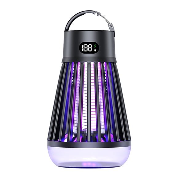 Repelente de Insectos Advancent ABS para Patio Trasero Camping Terraza Pantalla Digital Negro