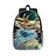 thumbnail image 1 of Disketp Colorful Stained Glass Deer Mochila Escolar de 15 Pulgadas, Mochila Ligera para Estudiantes, Viajes y Trabajo, Cómoda y Resistente para el Uso Diario, 1 of 6