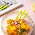 thumbnail image 4 of Stainless Steel Fruit Forks, Western Dessert Stick Forks for Cake & Salad, Two-Prong Cake Forks for Serving Desserts, Kitchen Utensils Set for Dining, Kitchen Accessories, 4 of 5