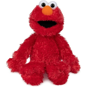 Sesame Street Official Elmo Muppet Plush, Premium Plush Toy, Red, 13”